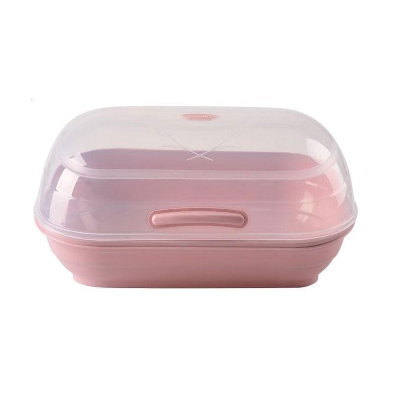 Хлібниця Violet House 0720 Powder з кришкою, 18*26*37 см (0720 POWDER з криш. 18х26х37 см)